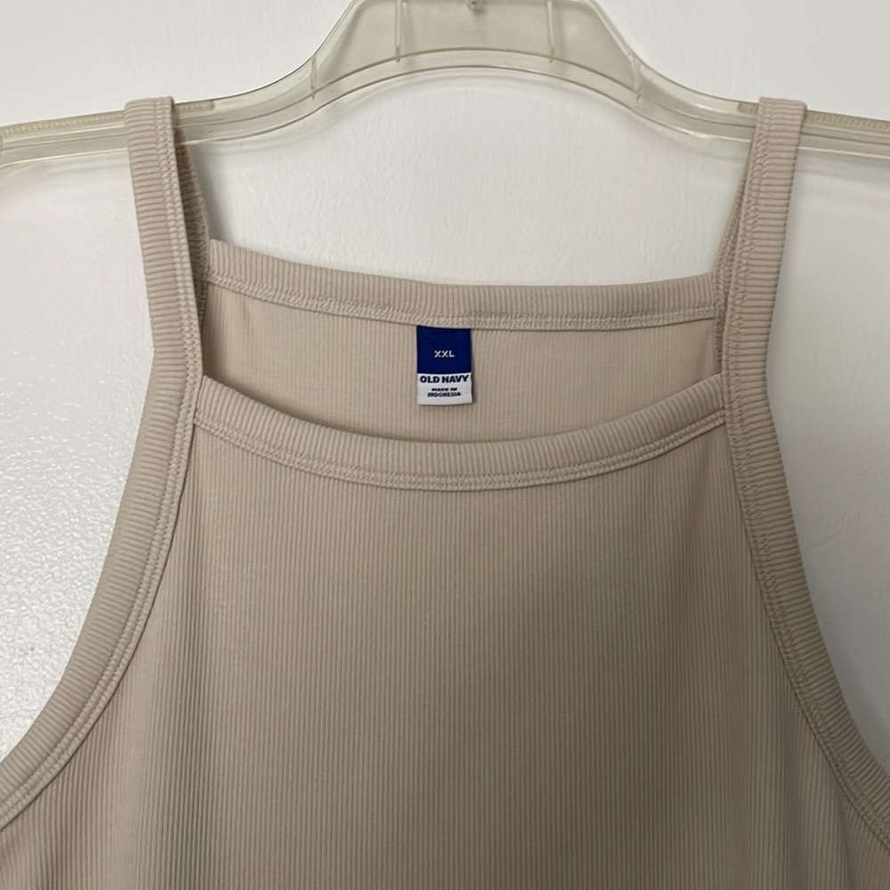 NWT Fitted Rib-Knit Midi Cami Dress. - Picture 16 of 16